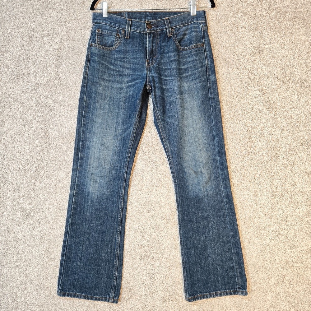 Levis 527 Jeans Mens 29x30 Blue slim Bootcut cotton